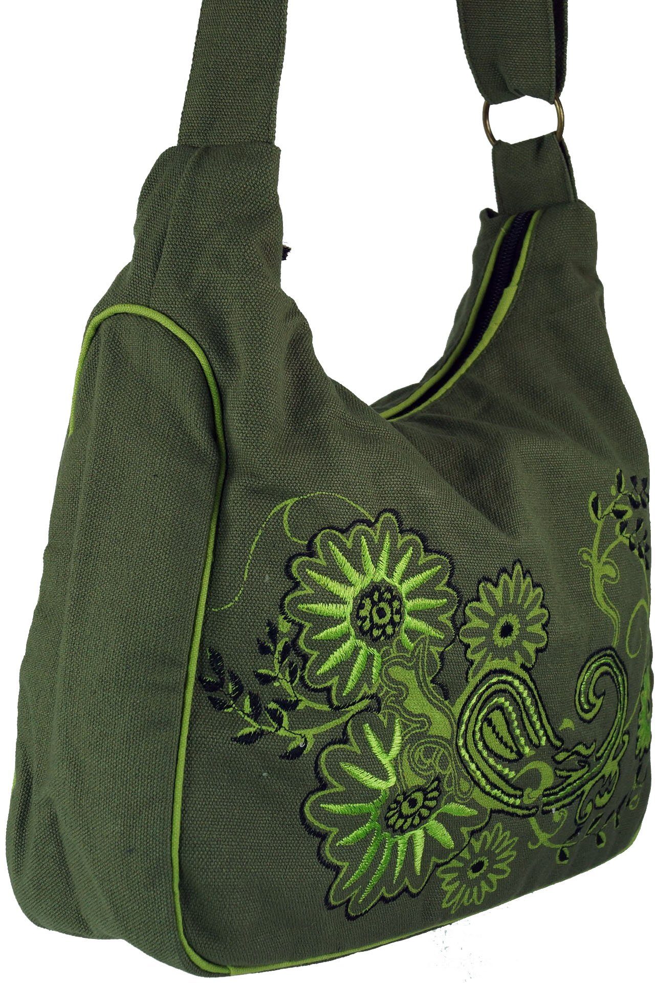 Guru-Shop Schultertasche Schultertasche, Hippie Tasche, Goa günstig online kaufen