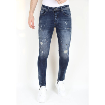 Mario Morato  Slim Fit Jeans E Slim Jeans Mit Farbspritzern MM günstig online kaufen