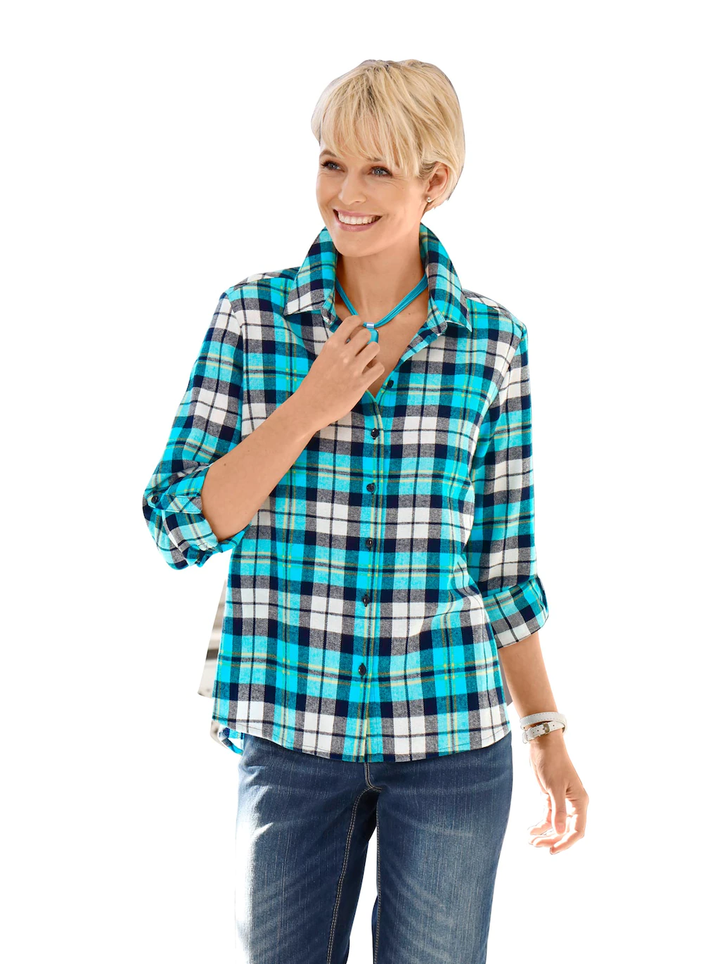 Casual Looks Flanellbluse günstig online kaufen