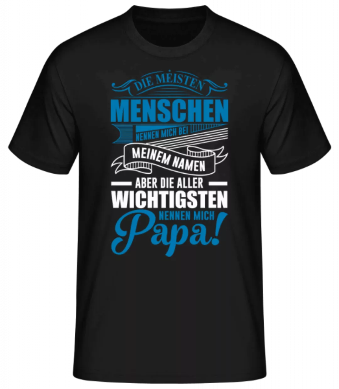 Die Wichtigsten Nennen Mich Papa · Männer Basic T-Shirt günstig online kaufen