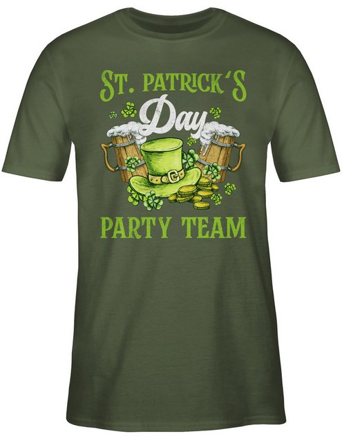 Shirtracer T-Shirt St Patricks Day Kostüm Team Party Irland Irish St. Patri günstig online kaufen