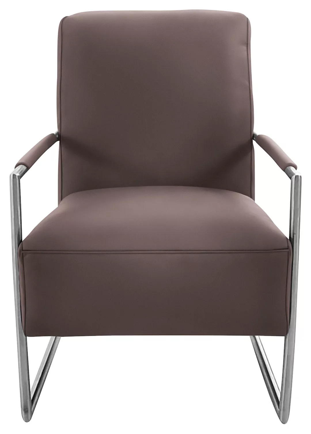 K+W Komfort & Wohnen Cocktailsessel, mit bezogenen Armlehnen, Gestell in Me günstig online kaufen