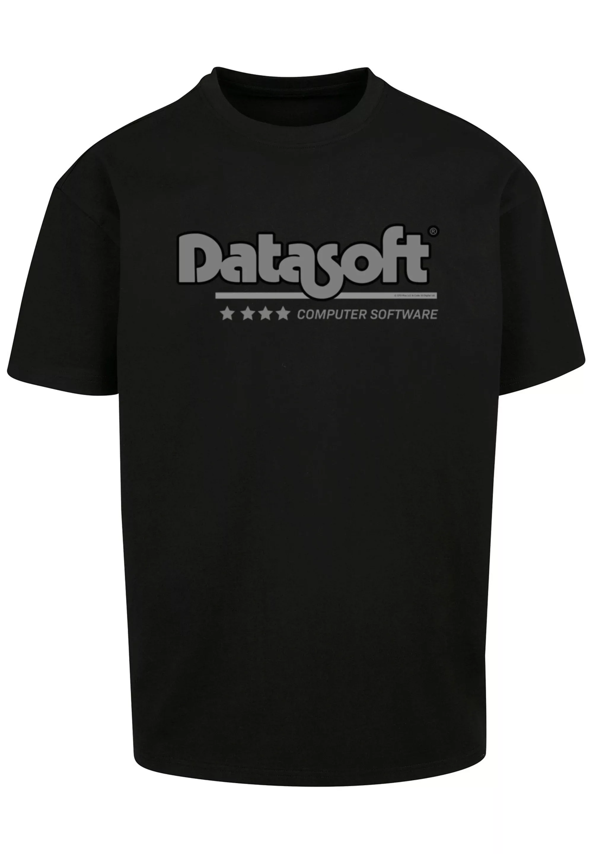 F4NT4STIC T-Shirt "DATASOFT Logo black Retro Gaming SEVENSQUARED", Print günstig online kaufen