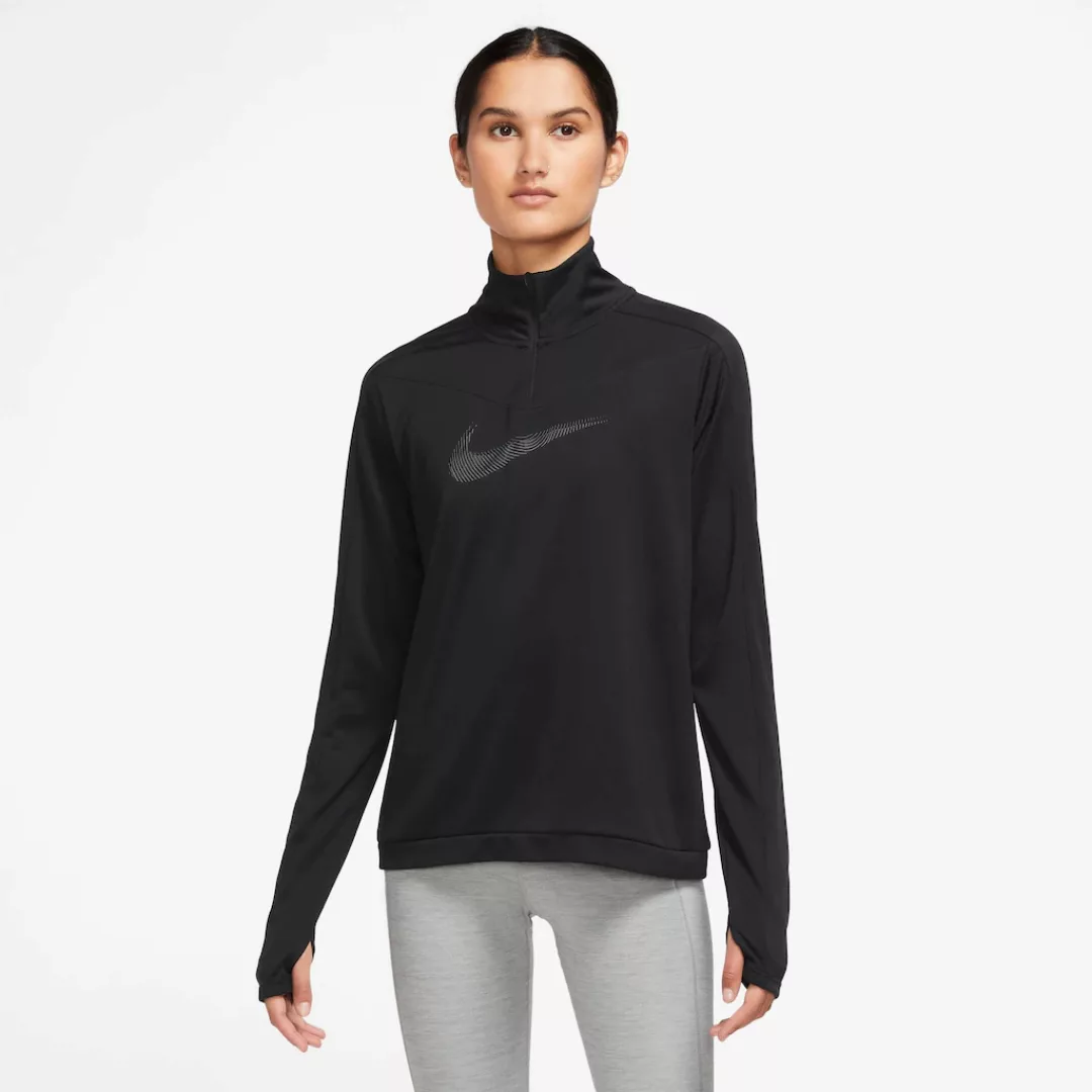 Nike Laufshirt "DRI-FIT SWOOSH WOMENS 1/-ZIP RUNNING TOP" günstig online kaufen