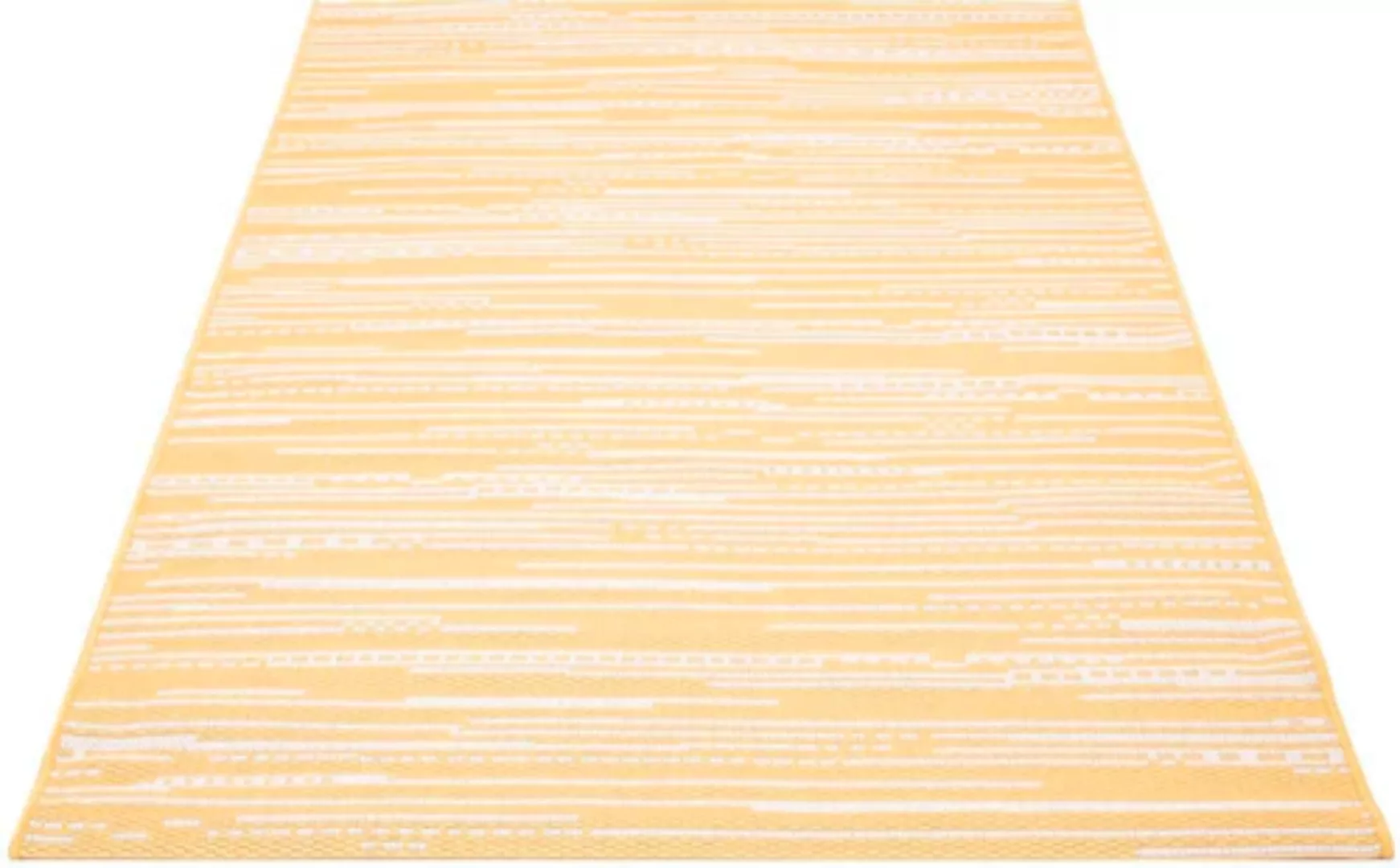 Carpet City Teppich »Sun 600«, rechteckig, In/- Outdoor geeignet, Streifen- günstig online kaufen