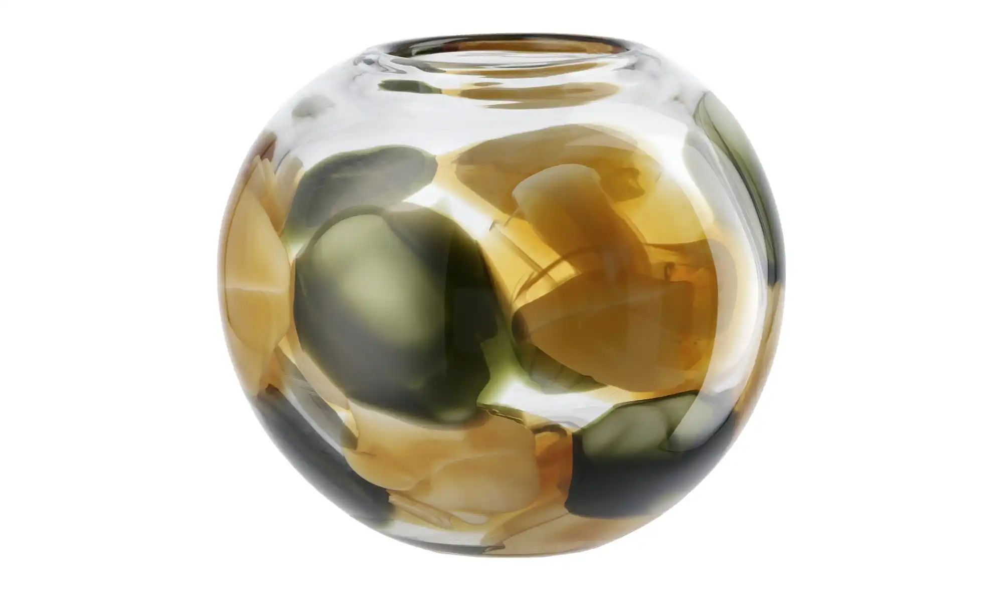 Peill+Putzler Vase   ¦ grün ¦ Glas ¦ Maße (cm): H: 13  Ø: 15 Accessoires > günstig online kaufen