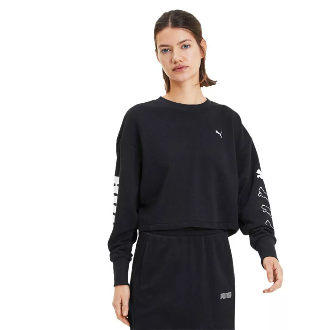Puma Rebel Crew Tr Sweatshirt M Puma Black günstig online kaufen