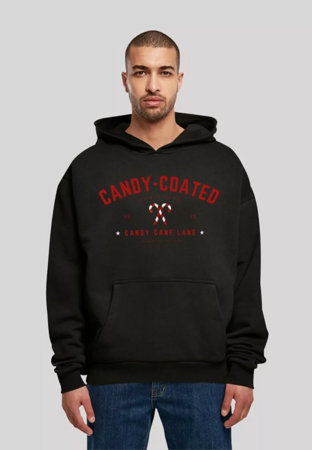 F4NT4STIC Kapuzenpullover "Weihnachten Candy Coated Christmas", Weihnachten günstig online kaufen