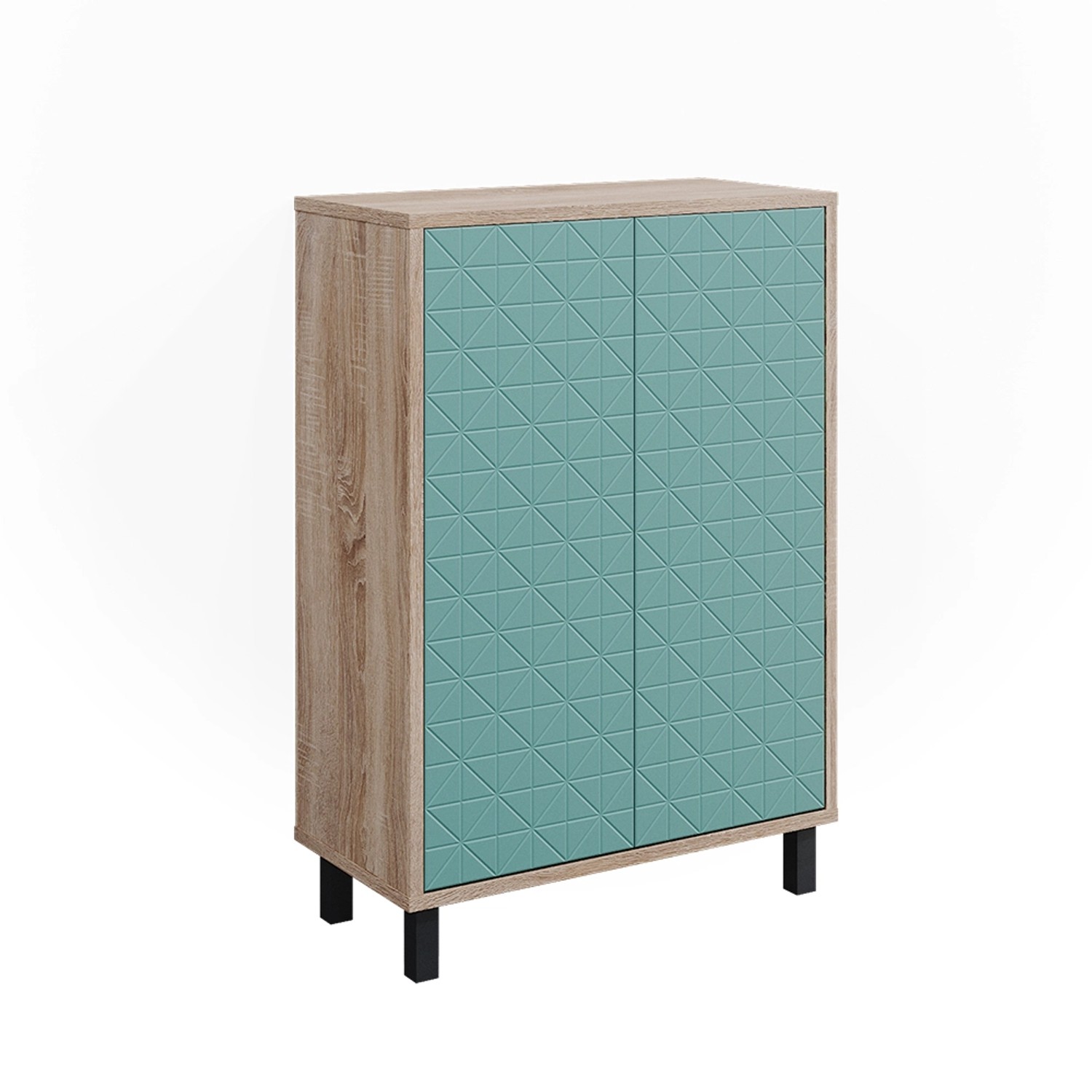 Vicco Midischrank Agasta, Mintgrün/Sonoma, 56.2 x günstig online kaufen