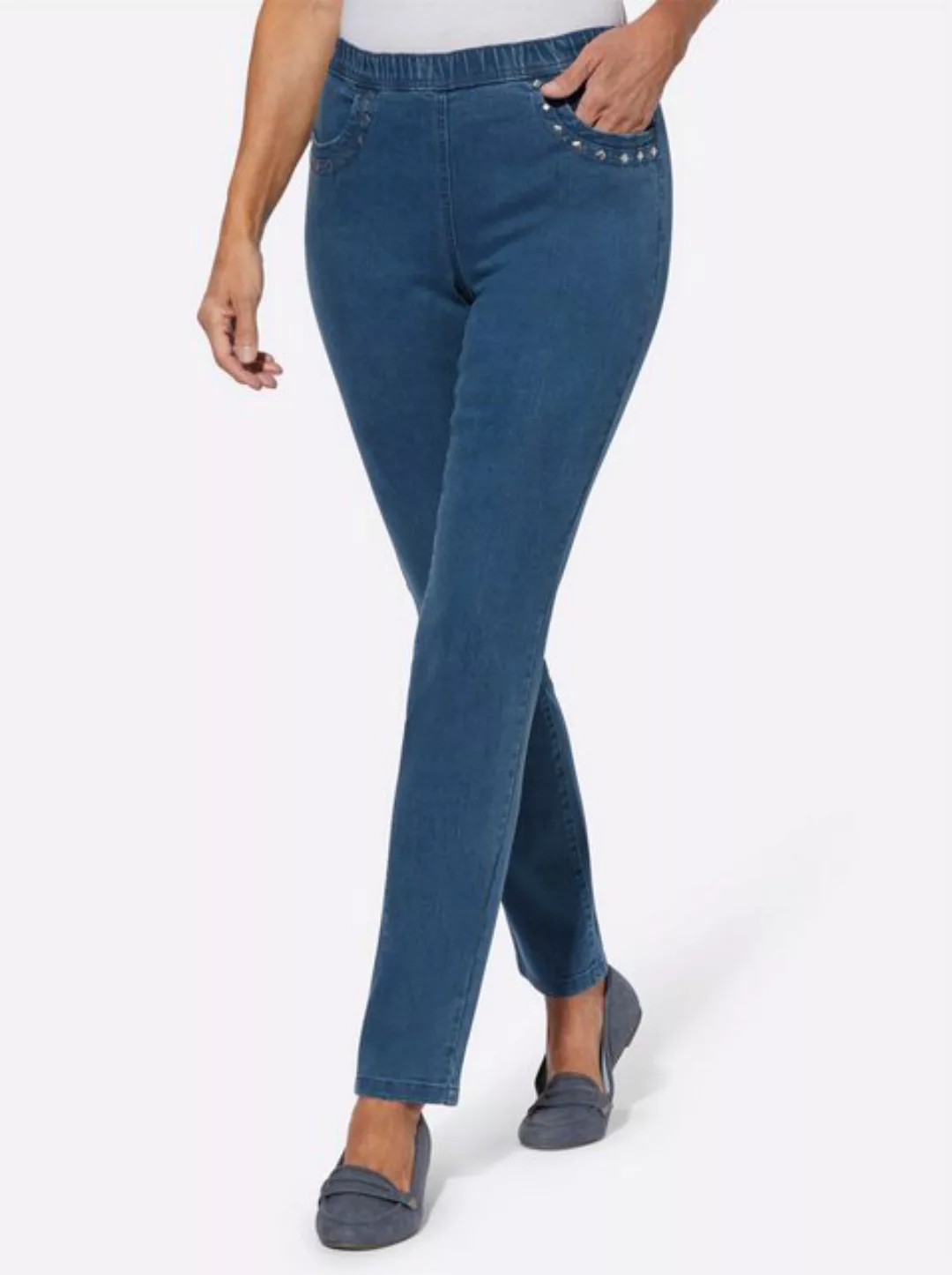 Sieh an! Bequeme Jeans Schlupfjeans günstig online kaufen