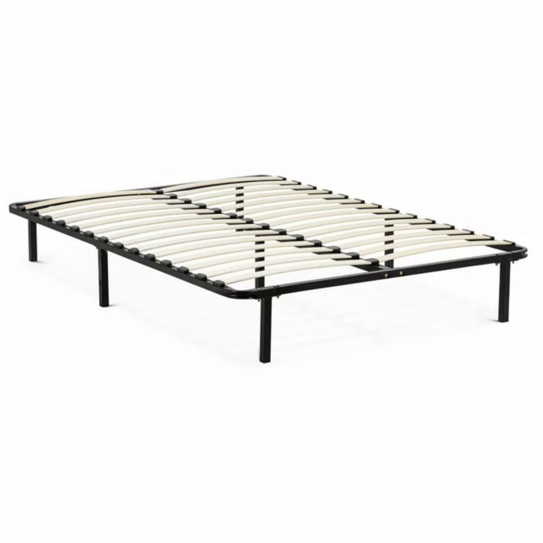 Uniprodo Bettgestell Bett mit Lattenrost 140 x 200 cm 400 kg Bettgestell mi günstig online kaufen