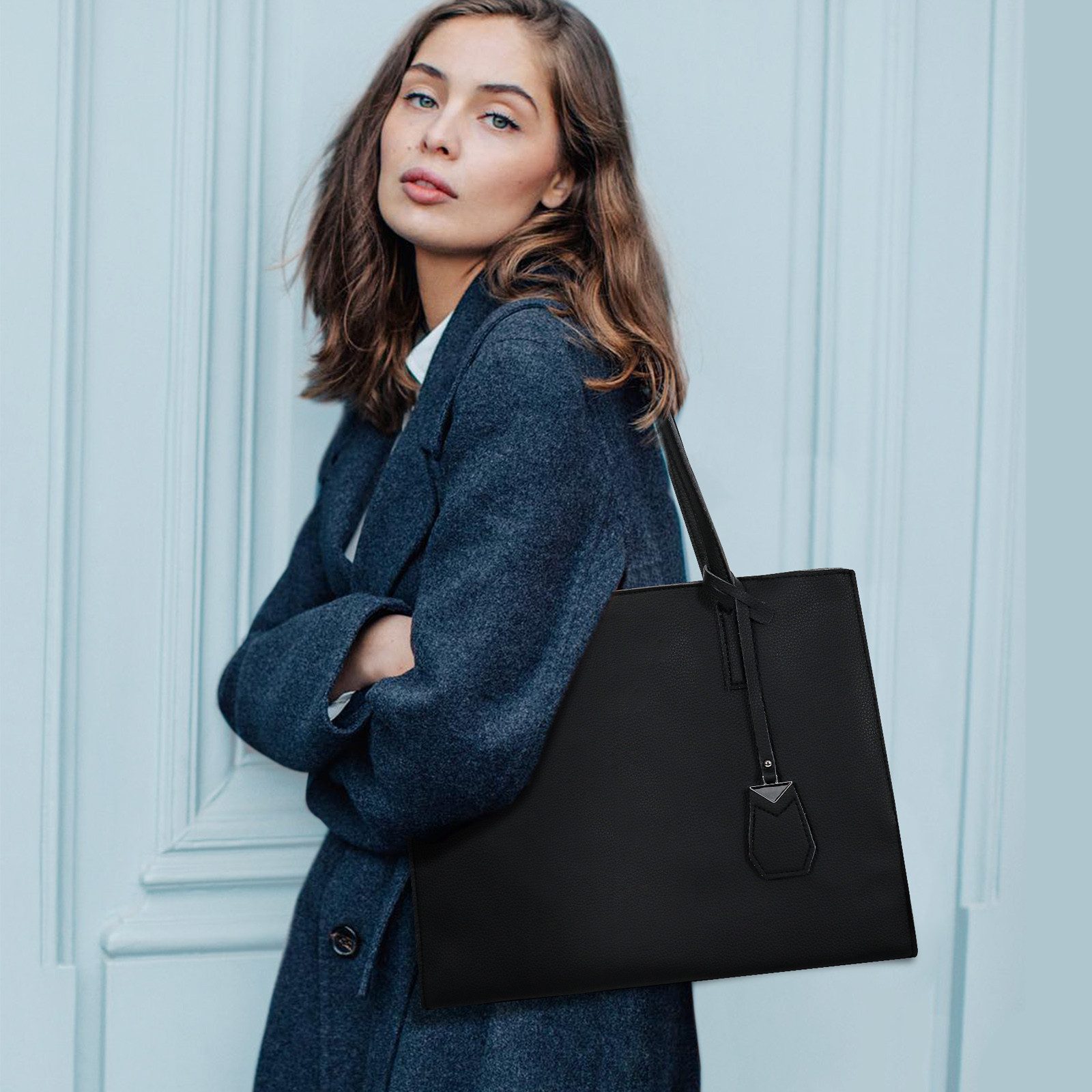 TAN.TOMI Shopper Damen Handtasche Klassisch Schultertasche günstig online kaufen