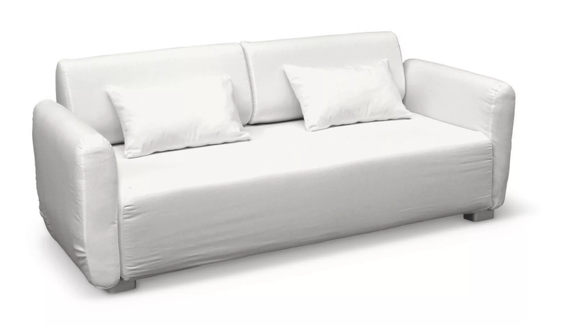 Bezug für Mysinge 2-Sitzer Sofa, weiss, Sofabezug Mysinge 2-Sitzer, Cotton günstig online kaufen