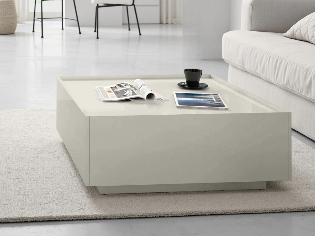 Places of Style Couchtisch »Piano«, hochwertig UV lackiert, mit zwei Schubl günstig online kaufen