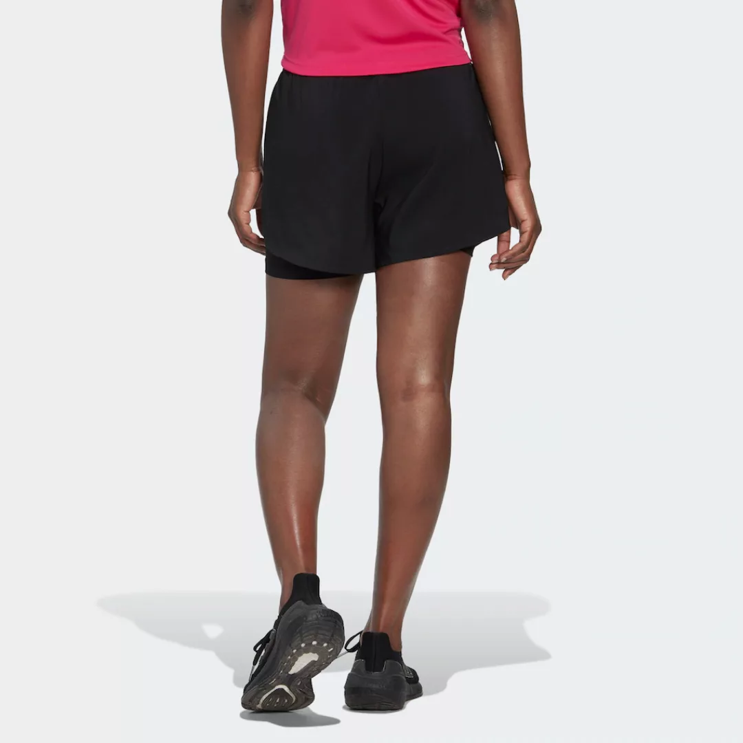 adidas Sportswear Sweatshorts W MIN 2IN1 SHO BLACK/WHITE günstig online kaufen