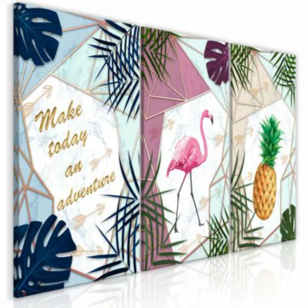 artgeist Wandbild Tropical Triptych (3 Parts) mehrfarbig Gr. 60 x 30 günstig online kaufen