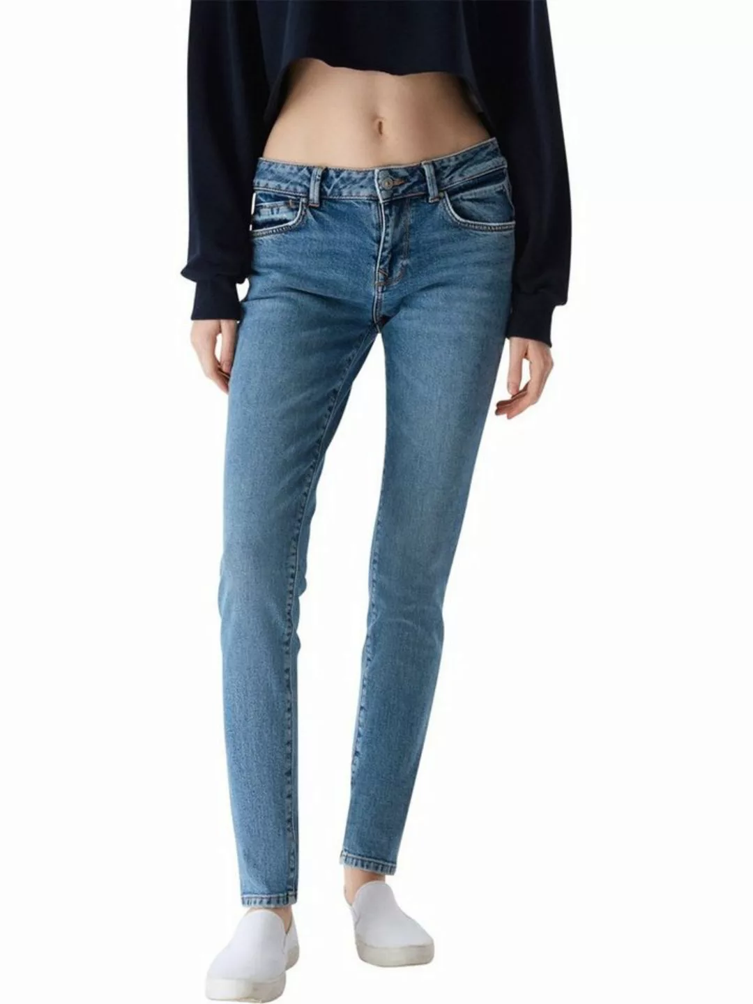 LTB Damen Jeans NICOLE Skinny Fit - Blau - Sevita Wash günstig online kaufen