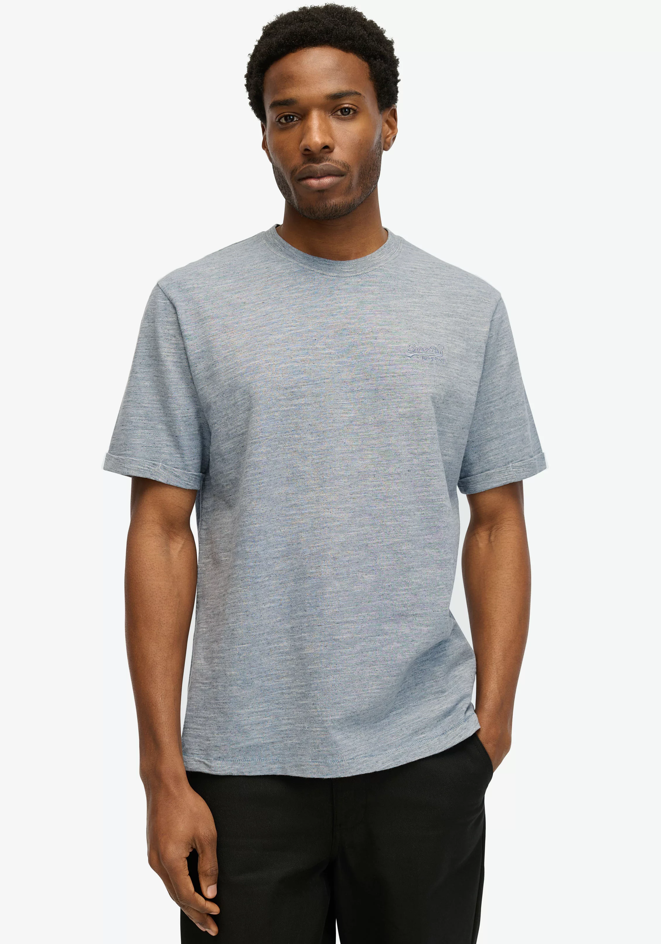 Superdry Rundhalsshirt "OD SLUB MARL T SHIRT" günstig online kaufen