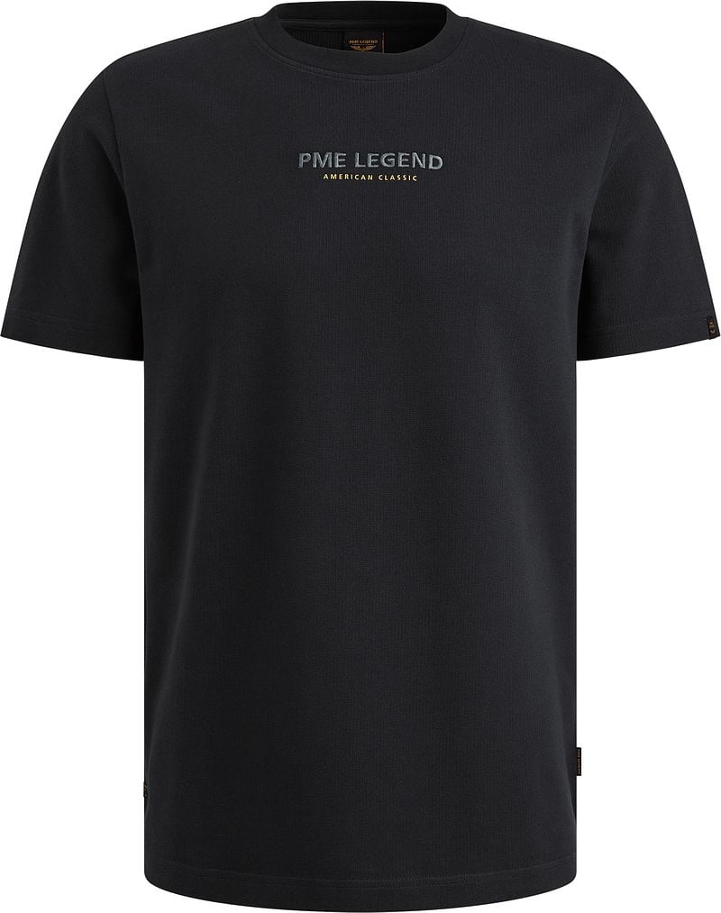 PME Legend T-Shirt Waffle Logo Navy - Größe XL günstig online kaufen