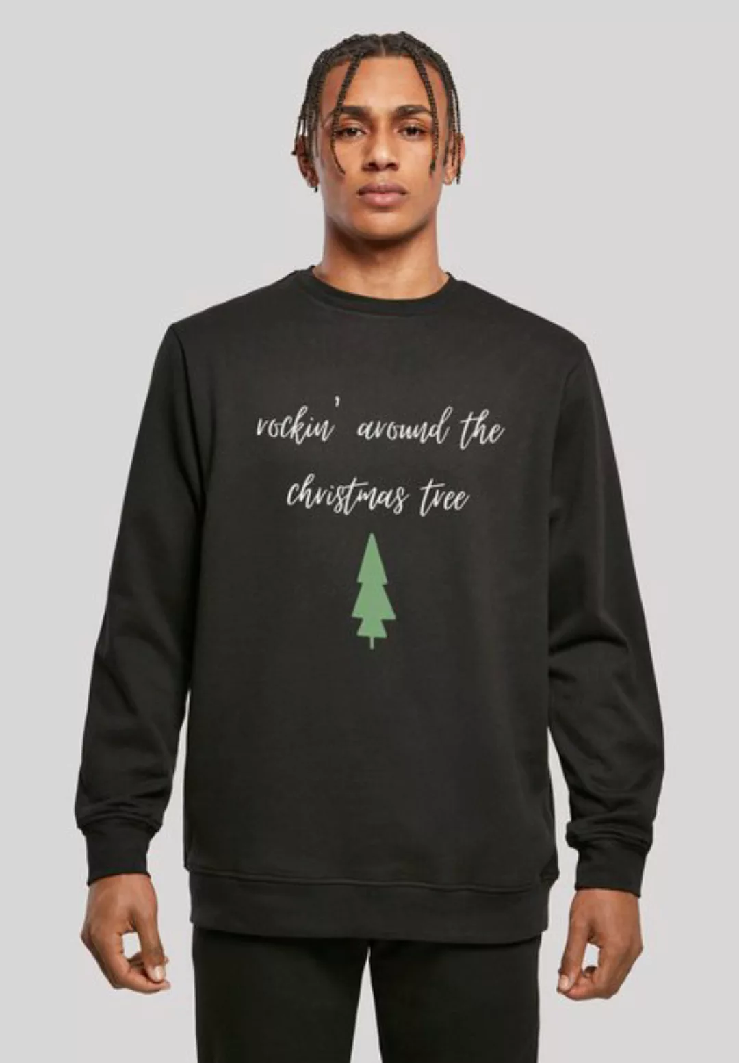 F4NT4STIC Kapuzenpullover Rockin around the christmas tree Print günstig online kaufen