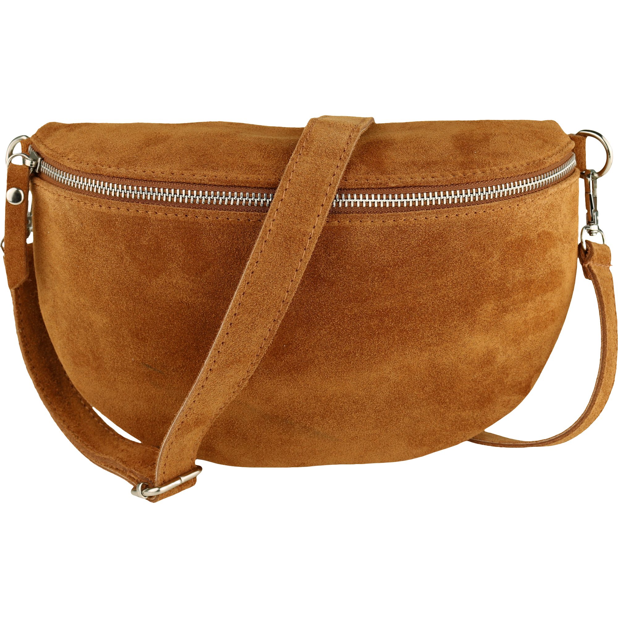 MIRROSI Bauchtasche Damen, Veloursleder, Made in günstig online kaufen