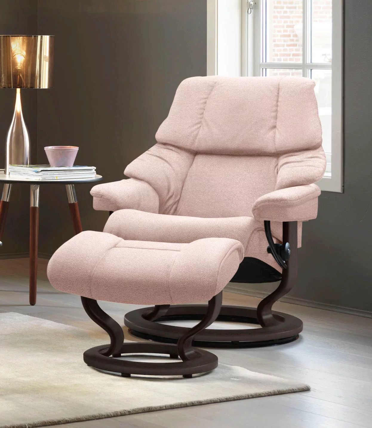 Stressless Relaxsessel-Set "Reno", mit Hocker, mit Classic Base, Größe S, M günstig online kaufen