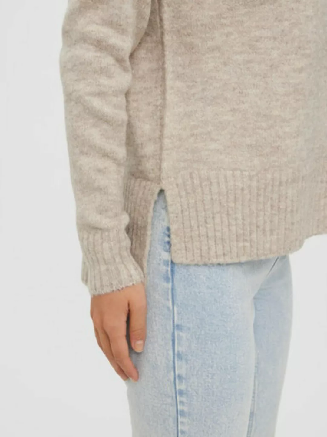 Vero Moda Stehkragenpullover VMLEFILE OVERSIZE BOXY BLOUSE GA NOOS günstig online kaufen