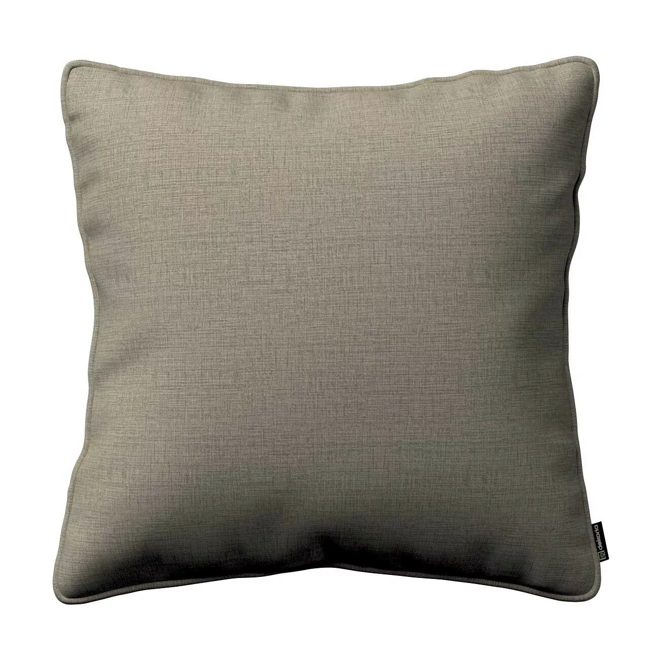 Kissenhülle Gabi mit Paspel, beige-grau, 60 x 60 cm, Living II (161-07) günstig online kaufen