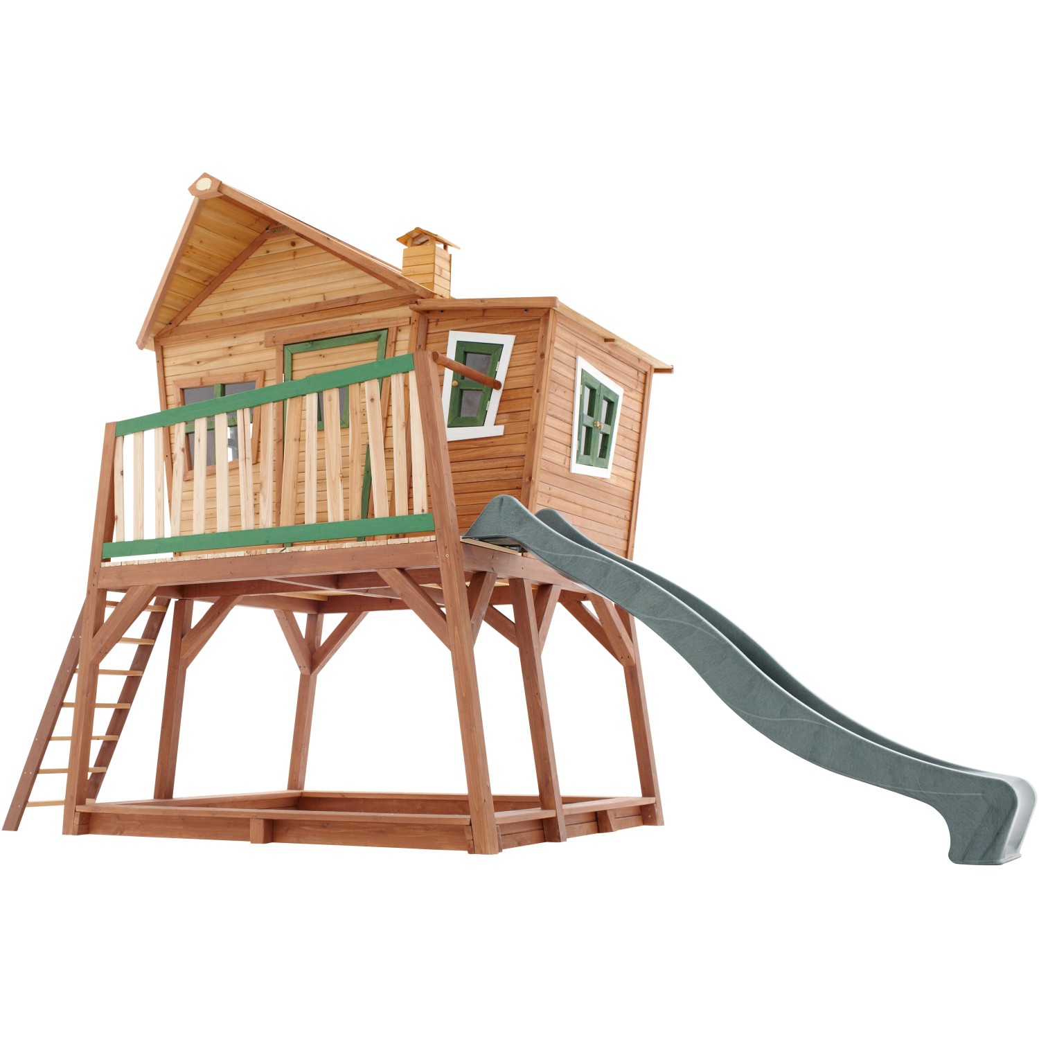 AXI Spielhaus Max multicolor B/H/T: ca. 432x288x193 cm günstig online kaufen