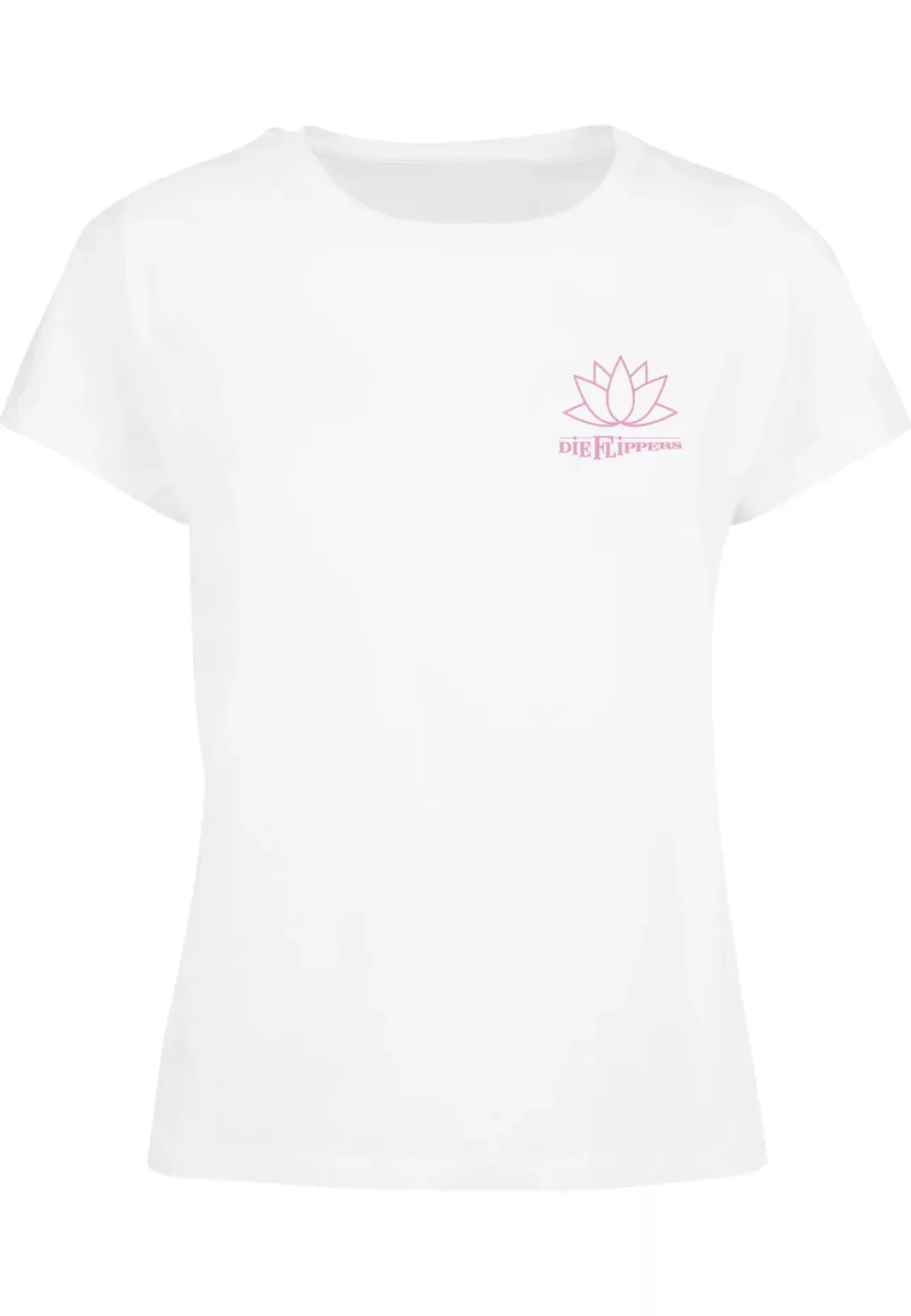 Merchcode T-Shirt "Merchcode Ladies Die Flippers - Lotosblume T-Shirt" günstig online kaufen