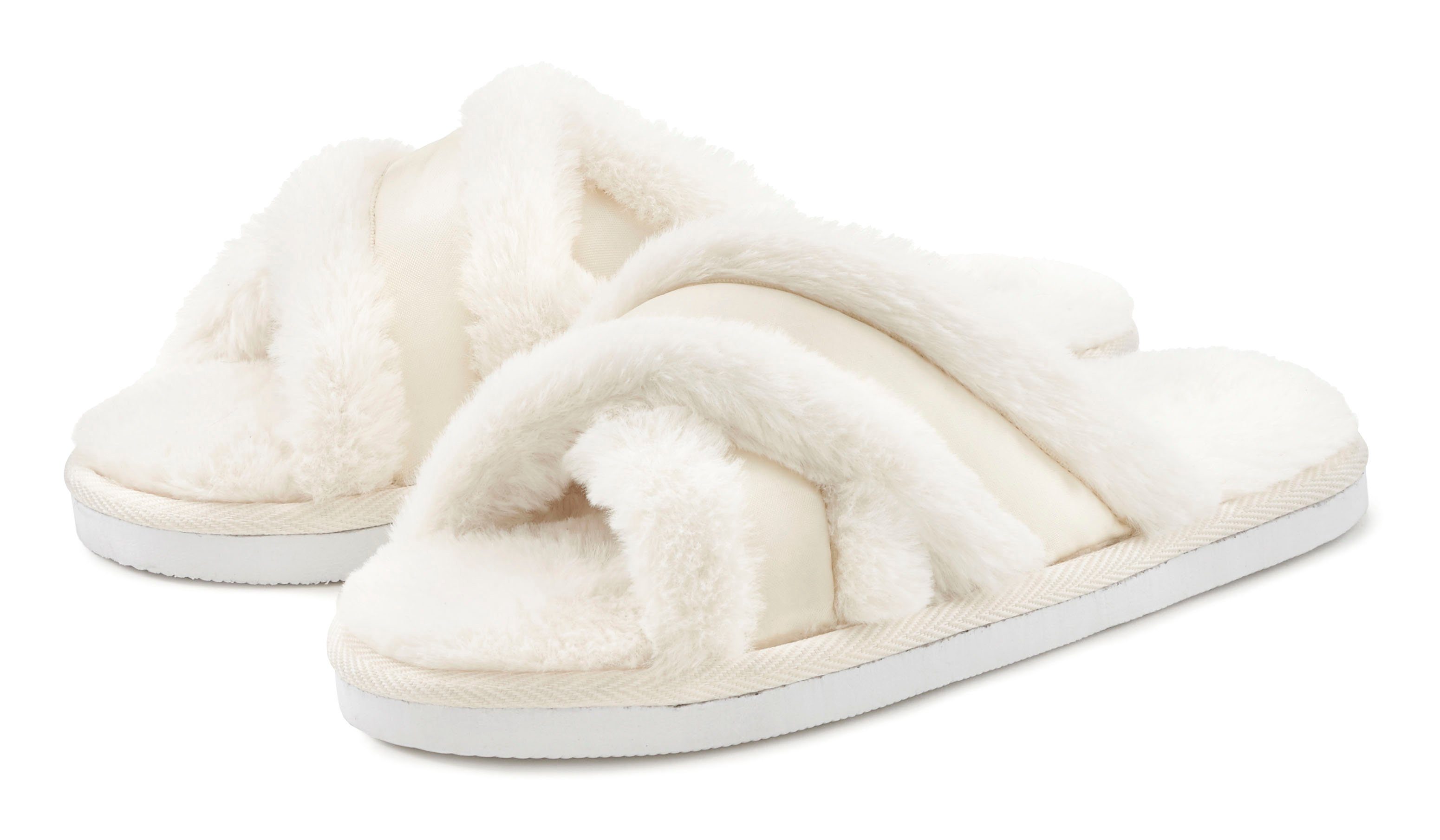 Vivance Pantolette "Hausschuh, Pantolette, Pantoffel, Mule, offener Schuh," günstig online kaufen