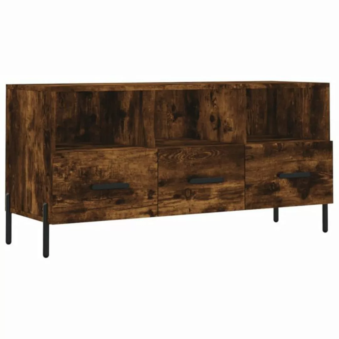 vidaXL TV-Schrank TV-Schrank Räuchereiche 102x36x50 cm Holzwerkstoff günstig online kaufen