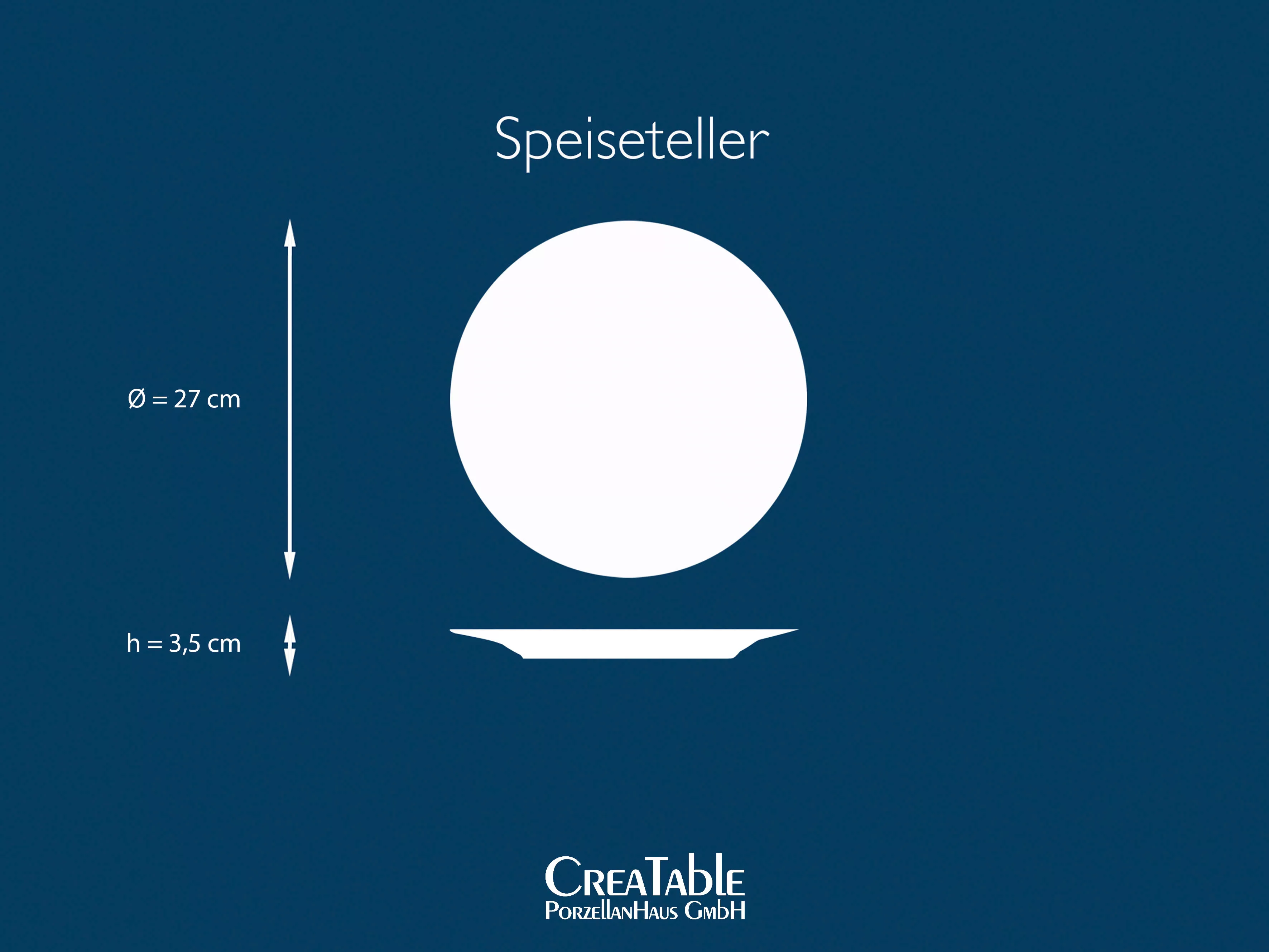 CreaTable Speiseteller »Essteller NATURE COLLECTION«, (Set, 6 St.), Teller günstig online kaufen