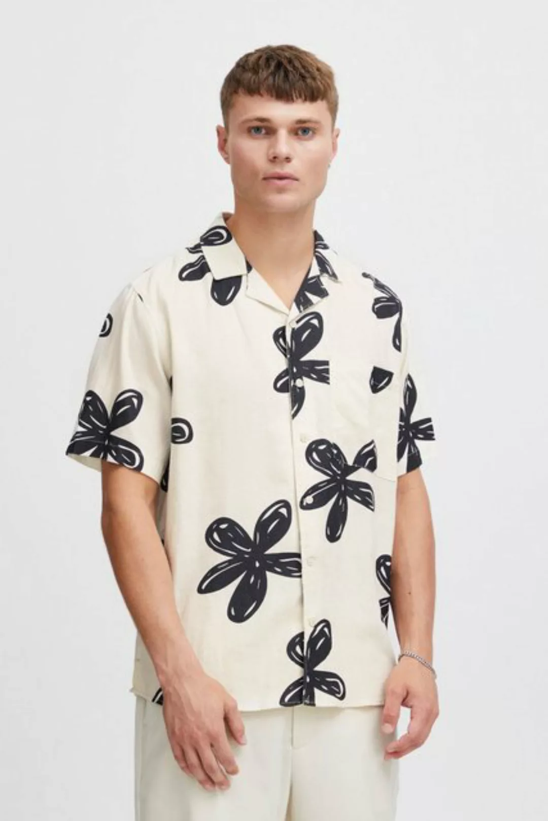!Solid Kurzarmhemd SDImad Shirt aus Leinenmix günstig online kaufen