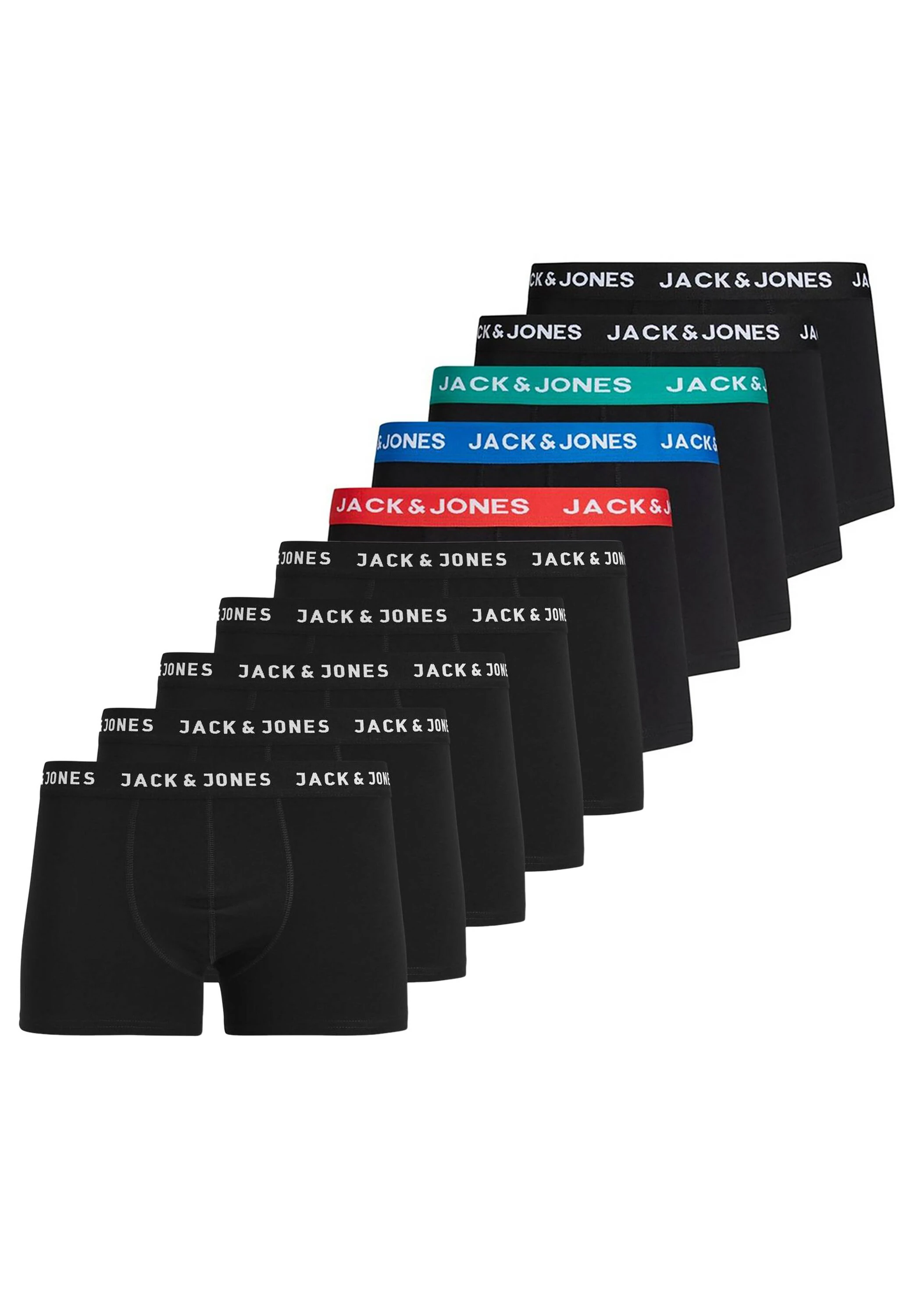 Jack & Jones Boxershorts "Boxershort JACHUEY TRUNKS 5 PACK 10er Pack" günstig online kaufen