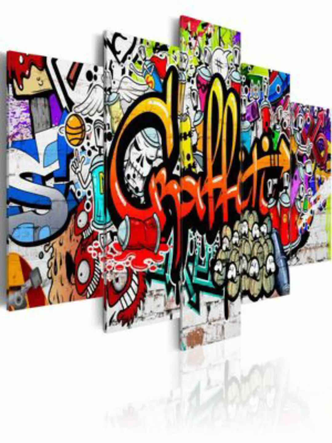 artgeist Wandbild Colourful Style mehrfarbig Gr. 200 x 100 günstig online kaufen