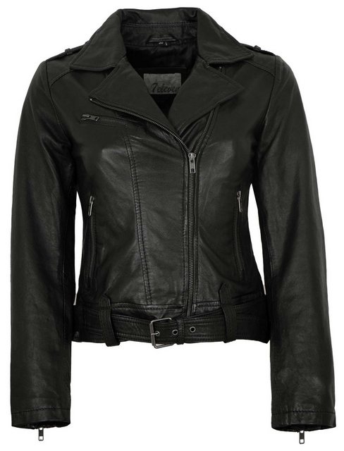 7eleven Lederjacke Juliette 7eleven - Damen Lederjacke Bikerjacke Lammnappa günstig online kaufen