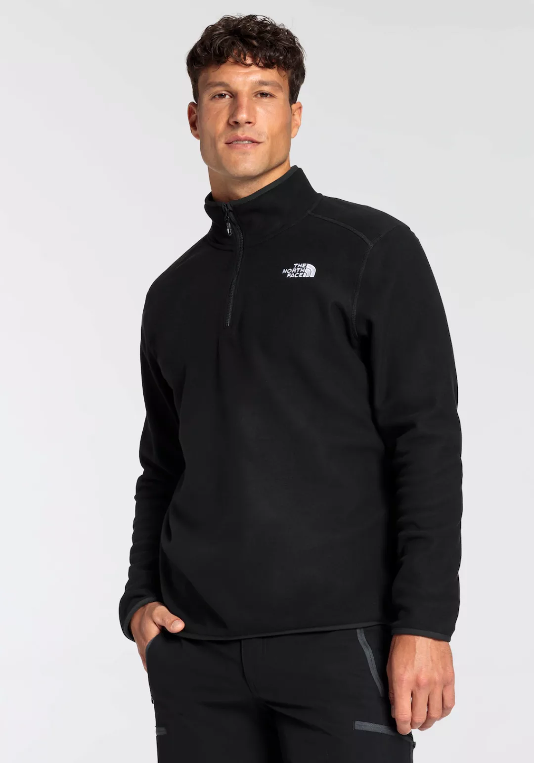 The North Face Fleecepullover M 100 GLACIER 1/4 ZIP - EU (1-tlg) mit dezent günstig online kaufen