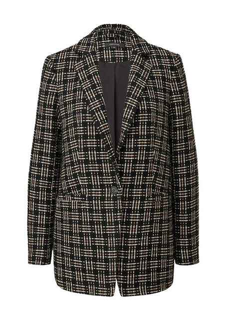 Comma Blusenblazer Blazer aus Multicolor-Tweed günstig online kaufen