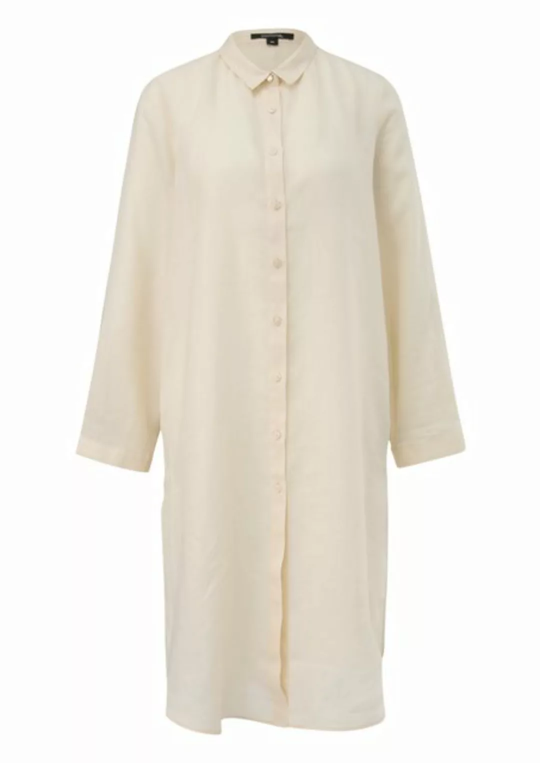 Comma Langarmbluse Kleid aus Ramie günstig online kaufen