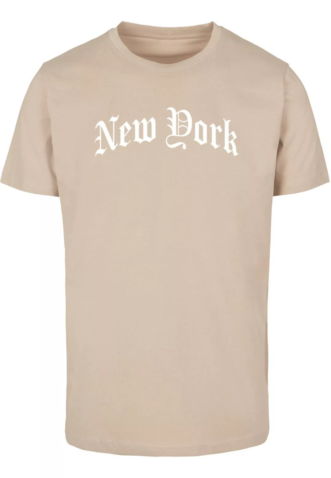 MisterTee T-Shirt "MisterTee Herren New York Wording Tee" günstig online kaufen