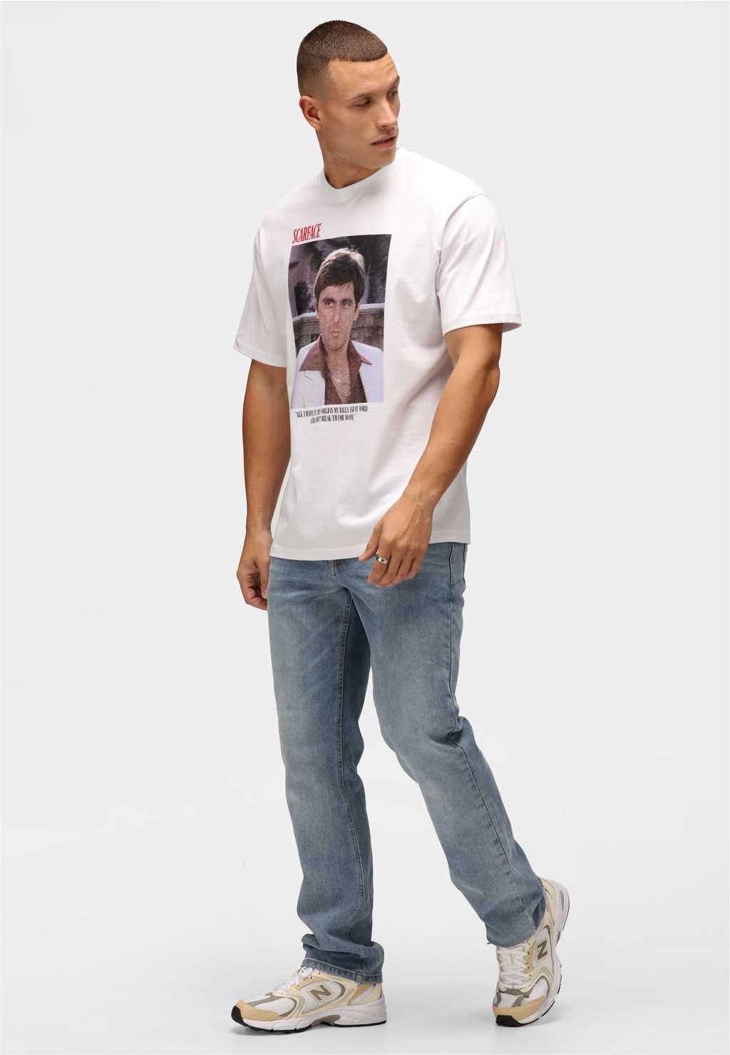 Recovered T-Shirt "Scarface All I have in this world", im zeitlosen Design günstig online kaufen