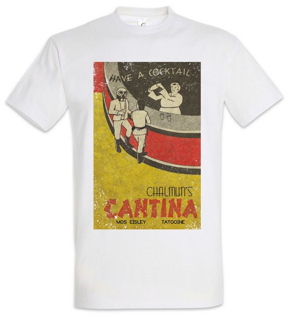 Urban Backwoods Print-Shirt Chalmun's Cantina Vintage I Herren T-Shirt Star günstig online kaufen