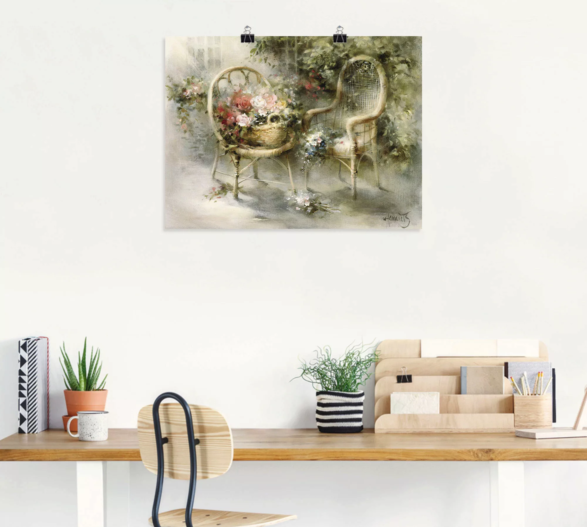 Artland Wandbild »Sommer II«, Garten, (1 St.), als Leinwandbild, Poster in günstig online kaufen
