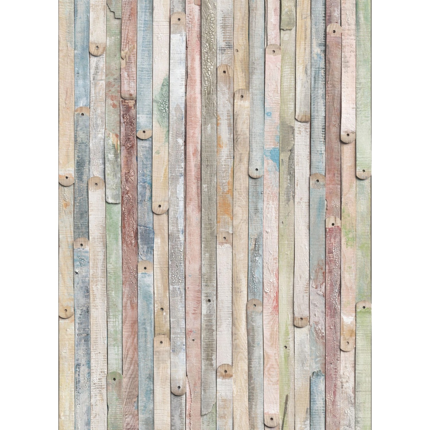 Komar Fototapete Vintage Wood Multicolor 184 x 254 cm 611097 günstig online kaufen