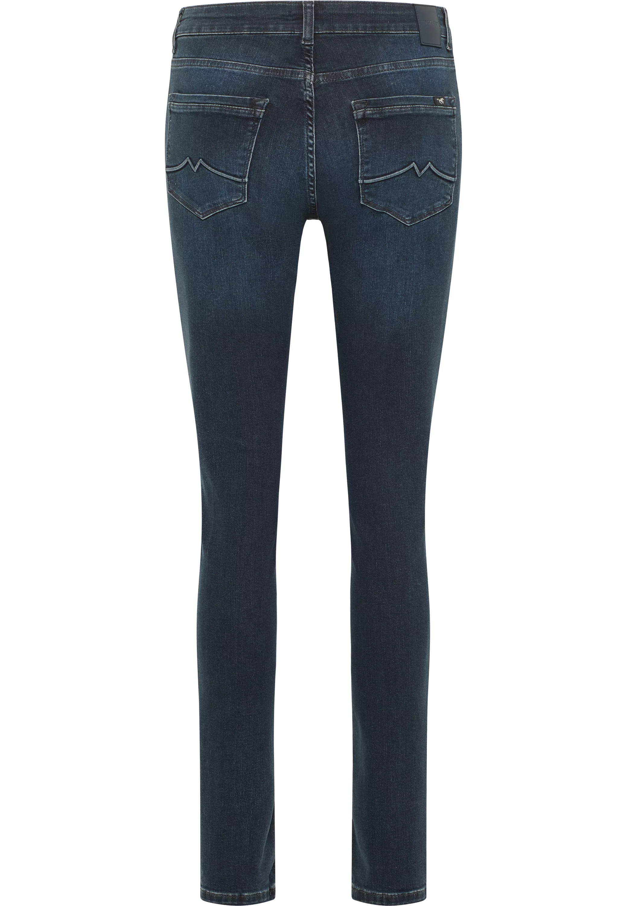 Mustang Damen Jeans SHELBY Slim Fit - Blau - Dark Blue Denim günstig online kaufen