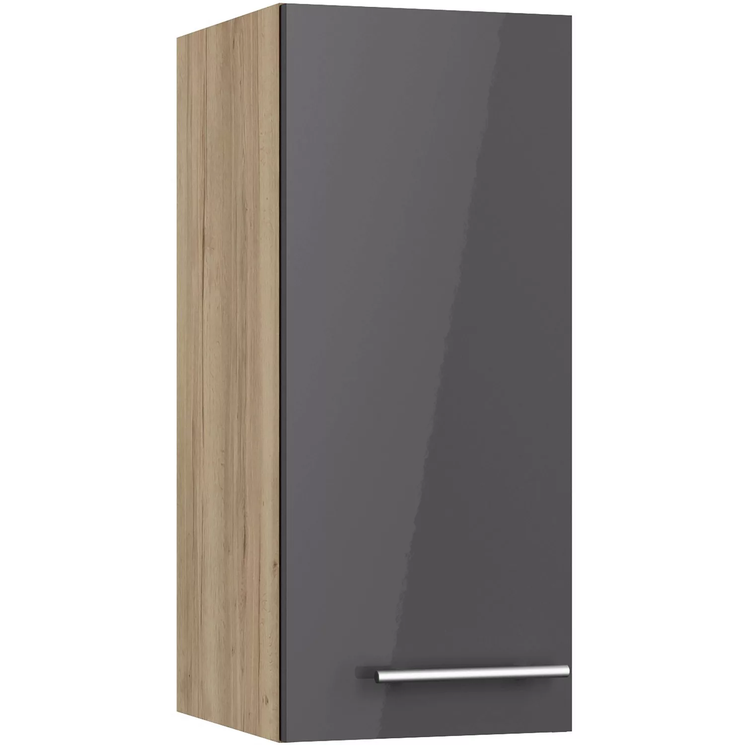 Optifit Oberschrank Jonte984 30 cm x 70,4 cm x 34,9 cm Anthrazit-Wildeiche günstig online kaufen