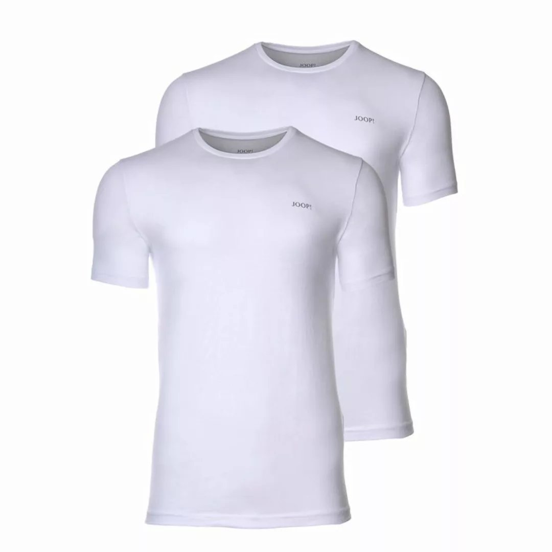 JOOP! Herren Unterhemd 2er Pack - T-Shirt, Rundhals, Halbarm, Fine Cotton S günstig online kaufen