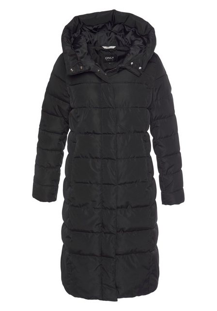 ONLY Steppmantel ONLTINA PUFFER X LONG COAT OTW mit Kapuze günstig online kaufen