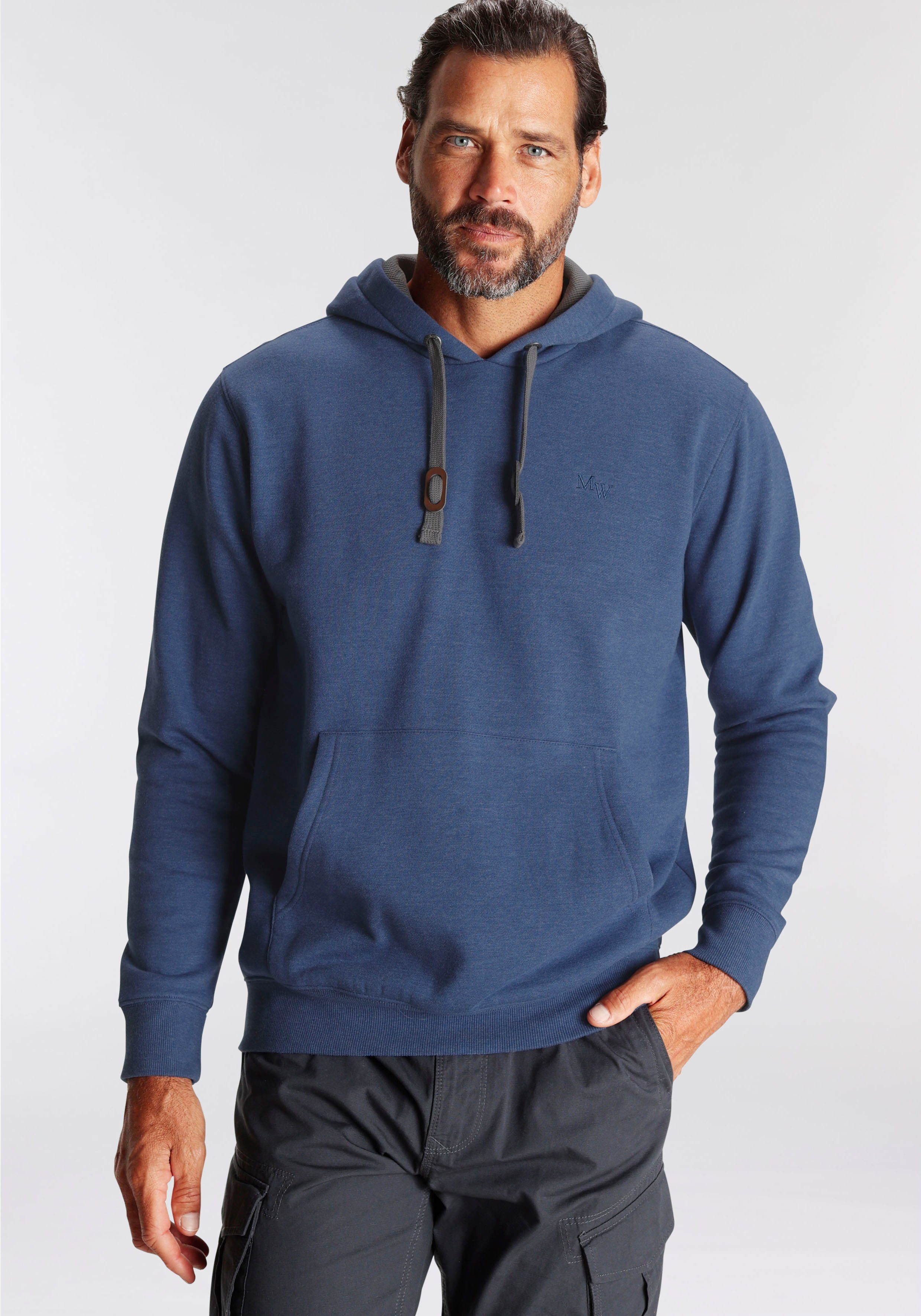 Man's World Kapuzensweatshirt lange Ärmel, lockere günstig online kaufen